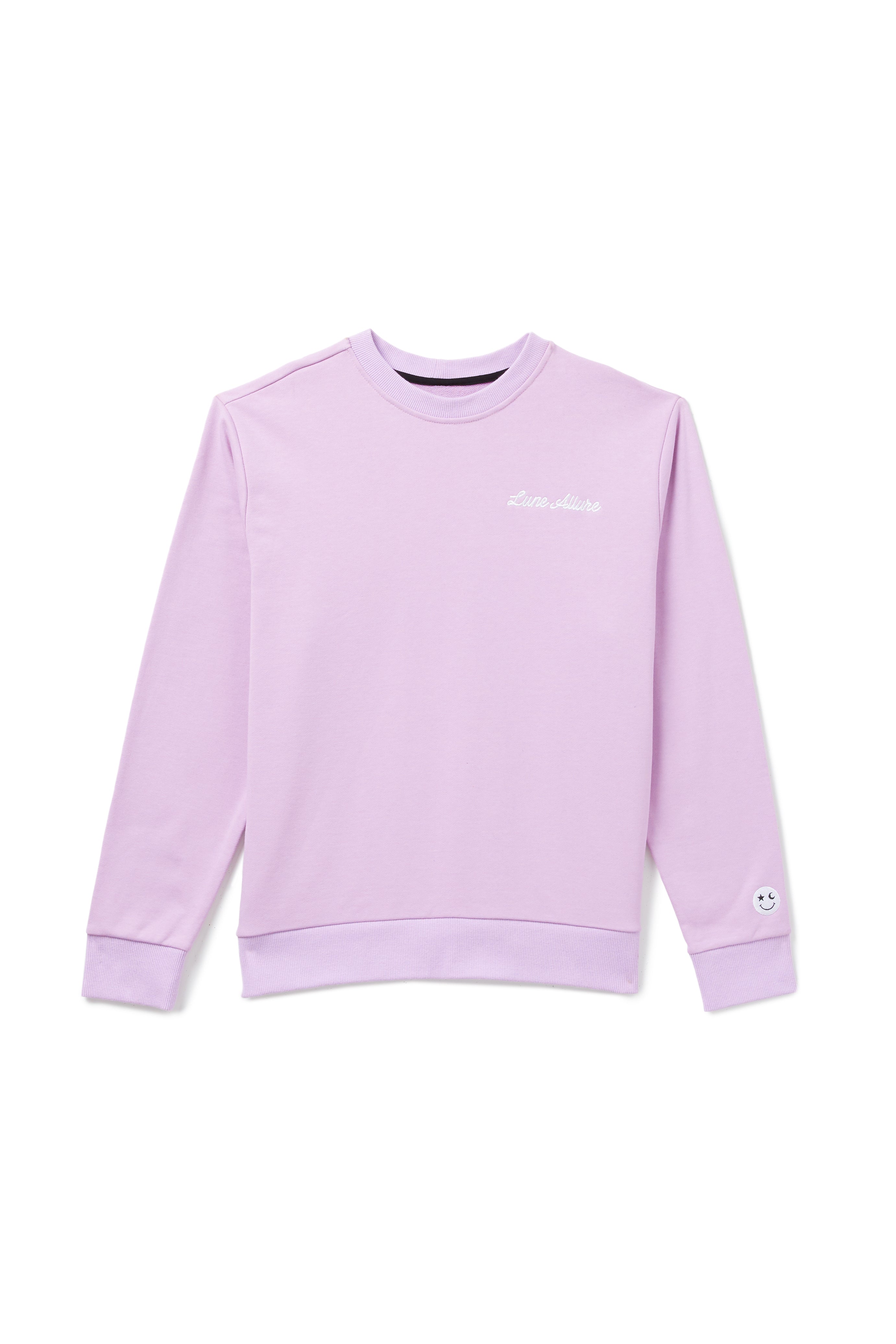 Just A Phase Lavender Crewneck Hoodie – Lune Allure