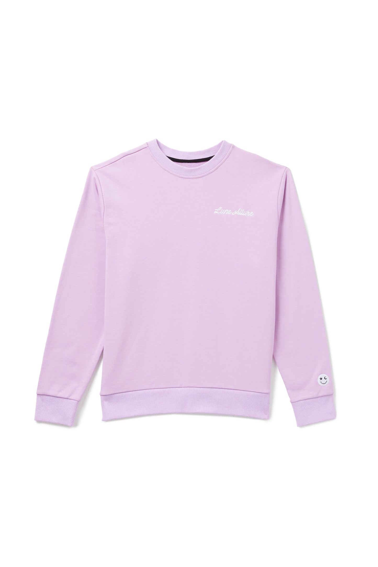 Just A Phase Lavender Crewneck Hoodie