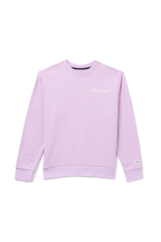 Just A Phase Lavender Crewneck Hoodie